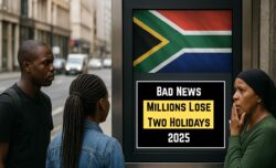 Millions of South Africans set for bad news with 2 holidays cancelled next year