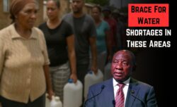 In these areas the South Africans Told to Brace for Bigger Water Shortages in the Days Ahead