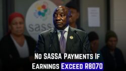 Grant Payments Paused by SASSA If Monthly Income Exceeds R8,070 By October 2025