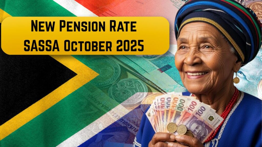 SASSA Pension Grant for October 2025