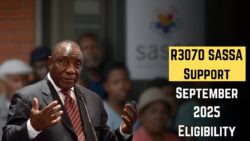 SASSA October 2025 R3,070 Welfare Grant Support Eligibility Rules for South Africans
