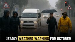 Severe Weather Incoming — South Africa Storm Warnings Issued for October 2025