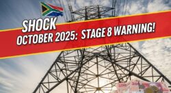 Stage 8 Load Shedding South Africa — Eskom Nationwide Power Cuts Warning for October 2025