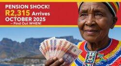October 2025 SASSA Pension Grant of R2,315 – Find Out When Your Payment Will Arrive This Month