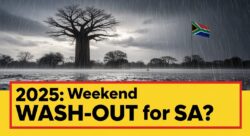 September 2025 Weekend Weather – Heavy Rainfall Alert Issued for South African Provinces