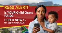 September 2025 R560 Child Support Grant – Parents Urged to Confirm If Their Grant Has Been Paid