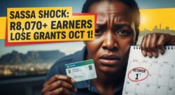 High-Income South Africans Warned: SASSA Payments End After October 1 If Above R8,070