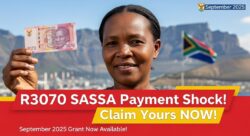 September 2025 SASSA R3070 Grant Now Out — See If Your Payment Has Arrived