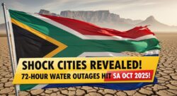 South Africa Water Cuts October 2025 — Cities Facing 72-Hour Supply Outages Revealed