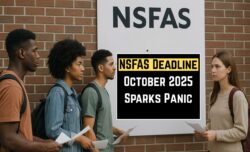 NSFAS Funding FREEZE October 2025 — Thousands of Students at Risk if They Miss This Deadline